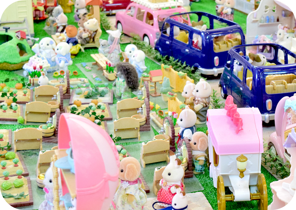 シルバニアファミリーあそびのお部屋